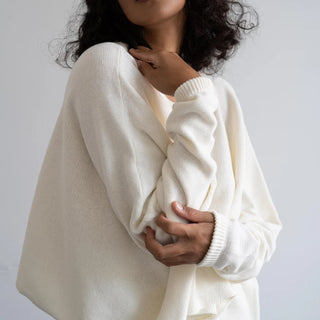 NIAS SWEATER | CREAM