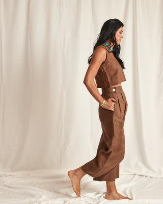 MONACO PANTS | CHOCOLATE